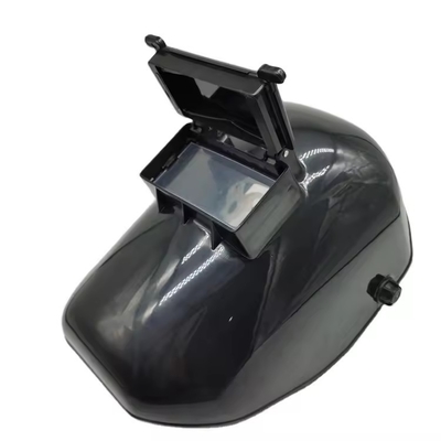 Widening Design Flame Resistant Function Protection Welding Mask With Glass Lens Automatic Darkening Welding Protection