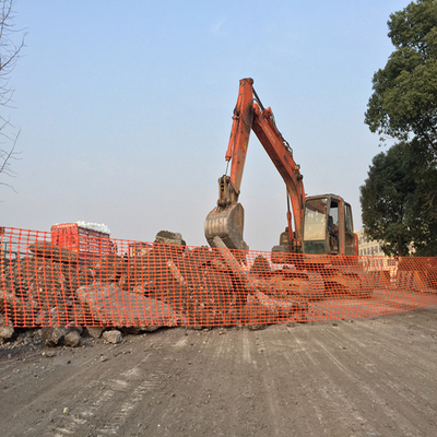 Orange Plastic Safety Mesh Net for Construction Site