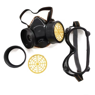 Professional High Quality Anti Harmful Gas Anti-Dust Spray Chemical Gas Dual Cartridge Respirator Paint Filter Mask