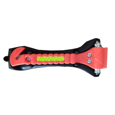 Glass Breaker Car Safety Hammer Emergency Seat Belt Cutter With Reflector