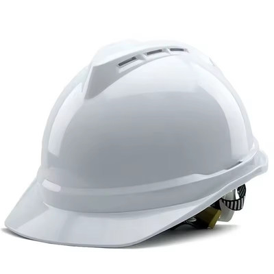 Safety Helmet V Shaped Breathable ABS Anti Smashing Breathable Construction Site Thickening Wholesale Customizable