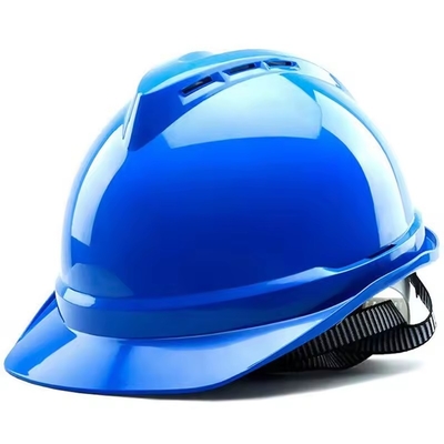 Safety Helmet V Shaped Breathable ABS Anti Smashing Breathable Construction Site Thickening Wholesale Customizable