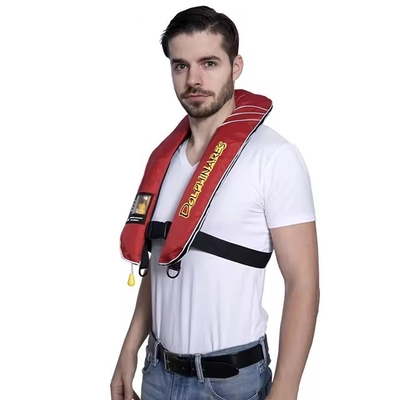 Portable Adult Inflatable Safety Rescue Life Jacket High Buoyancy Life Vest Swim Vest