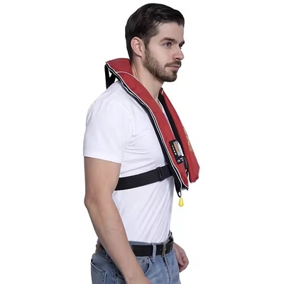Portable Adult Inflatable Safety Rescue Life Jacket High Buoyancy Life Vest Swim Vest