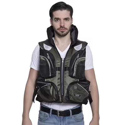 CCS Certificates Marine Lifesaving Fish Suit Portable Multi-pocket Detachable Rock Fishing Vest