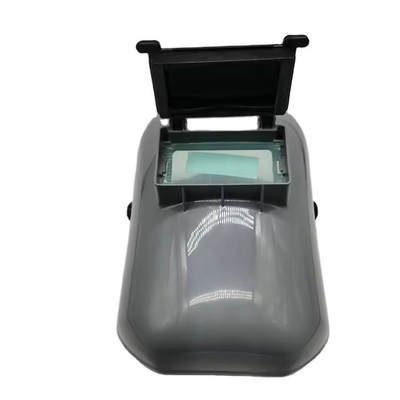 Widening Design Flame Resistant Function Protection Welding Mask With Glass Lens Automatic Darkening Welding Protection