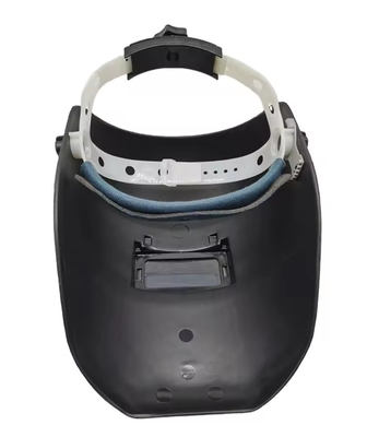 Widening Design Flame Resistant Function Protection Welding Mask With Glass Lens Automatic Darkening Welding Protection
