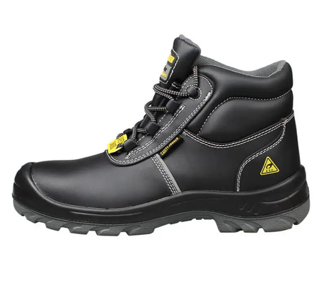 Safety Jogger EOS S3 Industrial Safety Boots Black Upper Steel Toe Cap