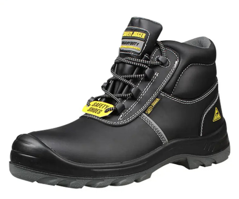 Safety Jogger EOS S3 Industrial Safety Boots Black Upper Steel Toe Cap