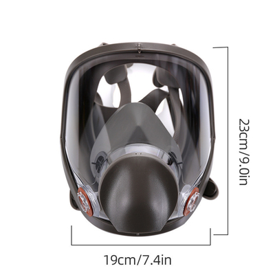 Gas Mask Spray Paint Organic Gas Dust Mask Durable TPE Activated Carbon Face Mask