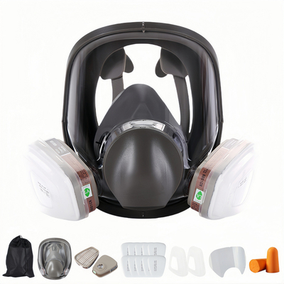 Gas Mask Spray Paint Organic Gas Dust Mask Durable TPE Activated Carbon Face Mask