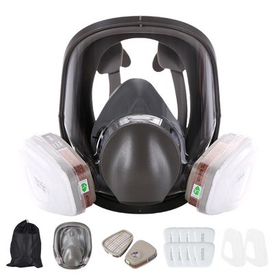 Gas Mask Spray Paint Organic Gas Dust Mask Durable TPE Activated Carbon Face Mask