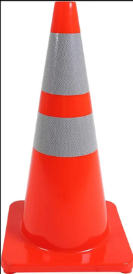 700mm PVC Red Road Safety High luminance Reflective Traffic Cone
