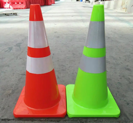 700mm PVC Red Road Safety High luminance Reflective Traffic Cone