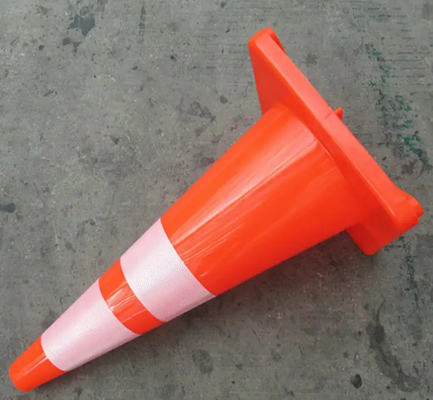 700mm PVC Red Road Safety High luminance Reflective Traffic Cone
