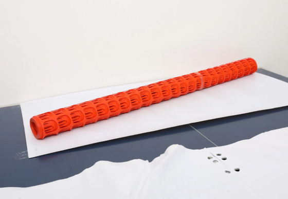 Orange 45mm Warning Barrier Heavy Duty Plastic Safety Mesh Fence