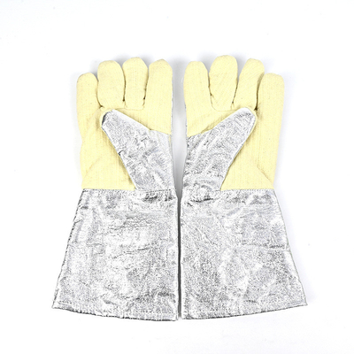 ৫০০ ডিগ্রি সেলসিয়াস তাপ প্রতিরোধী গ্লাভস ১০০০ ডিগ্রি সেলসিয়াস বিকিরণ প্রতিরোধী তাপ প্রতিরোধী গ্লাভস সুরক্ষা গ্লাভস