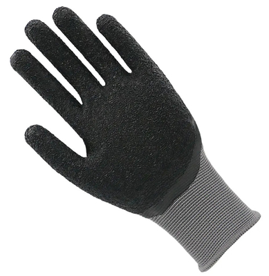 পলিয়েস্টার লেটেক্স গ্লাভস অ্যান্টি-স্লিপ নির্মাণ শ্রম অ্যান্টি-স্লিপ হাত ব্যক্তিগত সুরক্ষা বাগান কাজের গ্লাভস